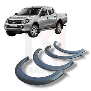 EXTENSION TAPABARRO LISA MITSUBISHI L200 2016-2019 GRIS