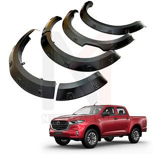 EXTENSION TAPABARRO MILITAR MAZDA BT50 2022+ NEGRO
