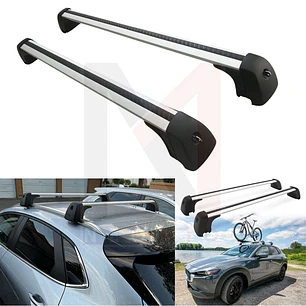 BARRA TRANSVERSAL ORIGINAL MAZDA CX-30 2020+ RIEL CERRADO