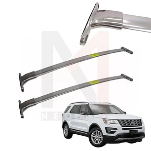 BARRA TRANSVERSAL ORIGINAL FORD EXPLORER 2016-2021 CROMADO