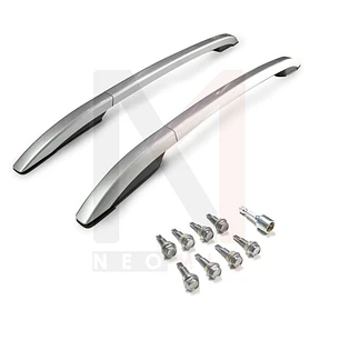 BARRA LATERALES DE ALUMINIO ORIGINAL NISSAN NP300/NAVARA D23 GRIS