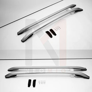 BARRA LATERALES DE ALUMINIO ORIGINAL NEW RANGER T9 2024+ SILVER