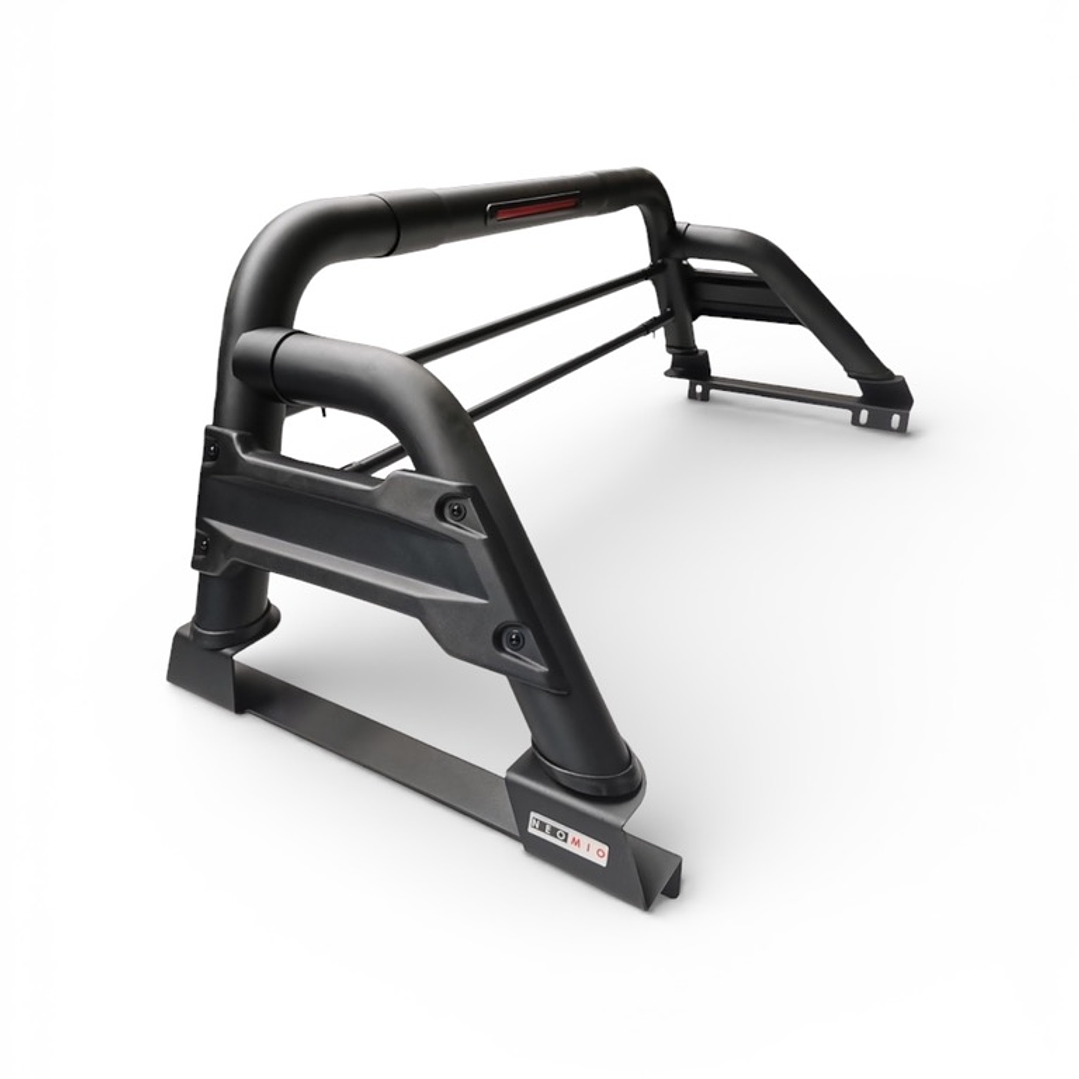 BARRA ANTIVUELCO NEGRO DE UNA BARRA UNIVERSAL AJUSTABLE 1