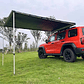 TOLDO LATERAL DE CAMPING IMPERMEABLE NEGRO - Miniatura 1