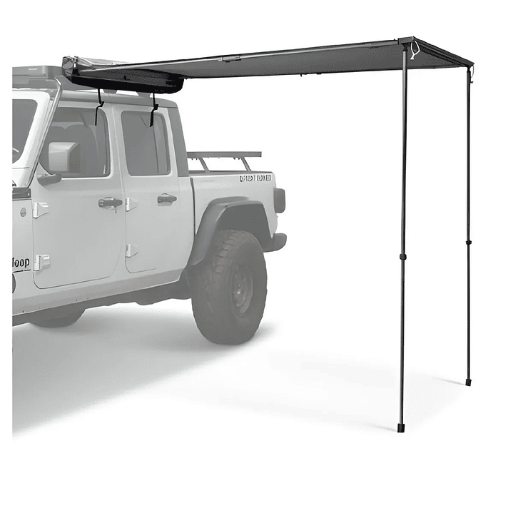 TOLDO LATERAL IMPERMEABLE CON ALUMINIO BOX NEGRO 1