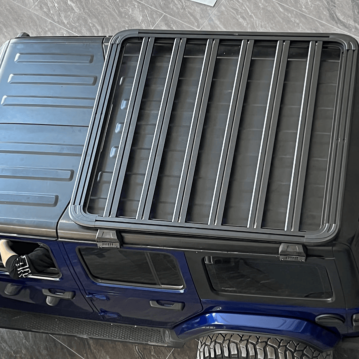 PARRILLA PLATFORM DE ALUMINIO C/BRACKET JEEP WRANGLER JL 1