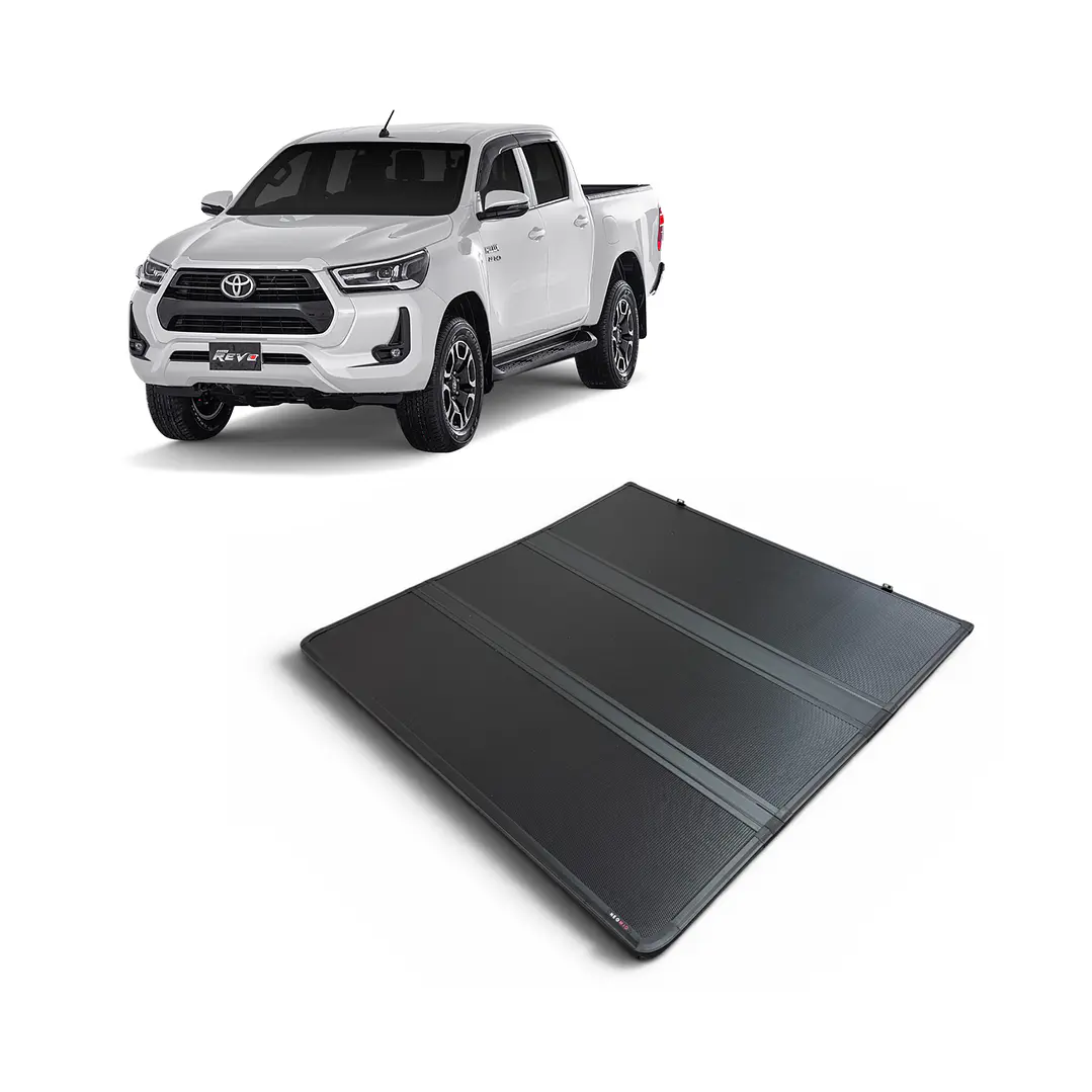 TAPA PLEGABLE TRIFOLD 4.0 HILUX REVO 2016+ 1
