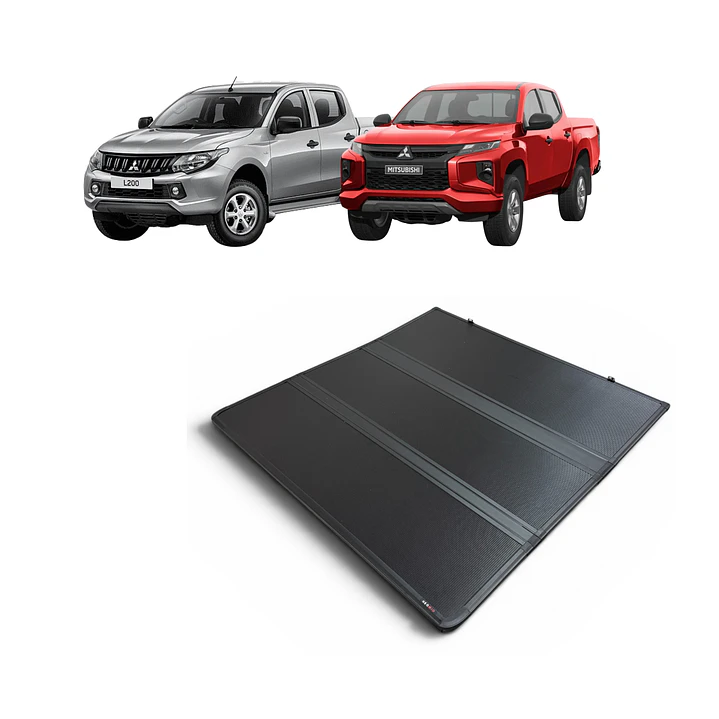 TAPA PLEGABLE TRIFOLD 4.0 MITSUBISHI L200 2016-2024 1