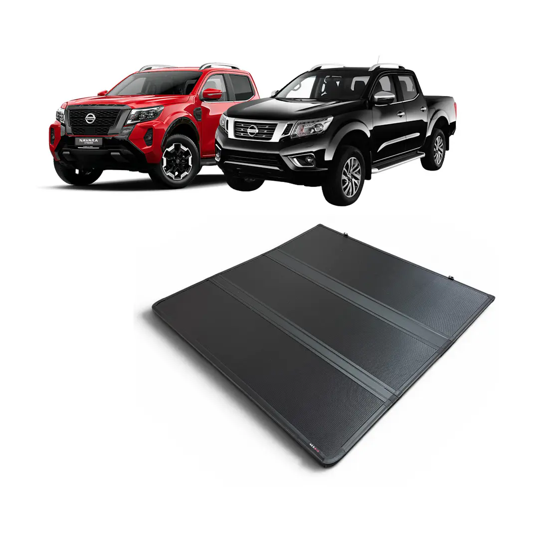 TAPA PLEGABLE TRIFOLD 4.0 NISSAN NP300 2016-2020/ NAVARA D23 2021+ 1