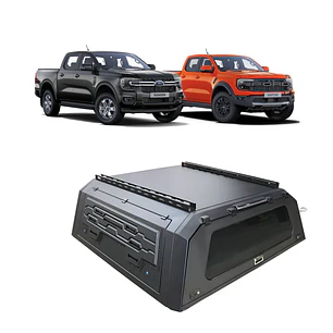 CUPULA WORK STEEL CANOPY FORD NEW RANGER 2023+ NEGRO