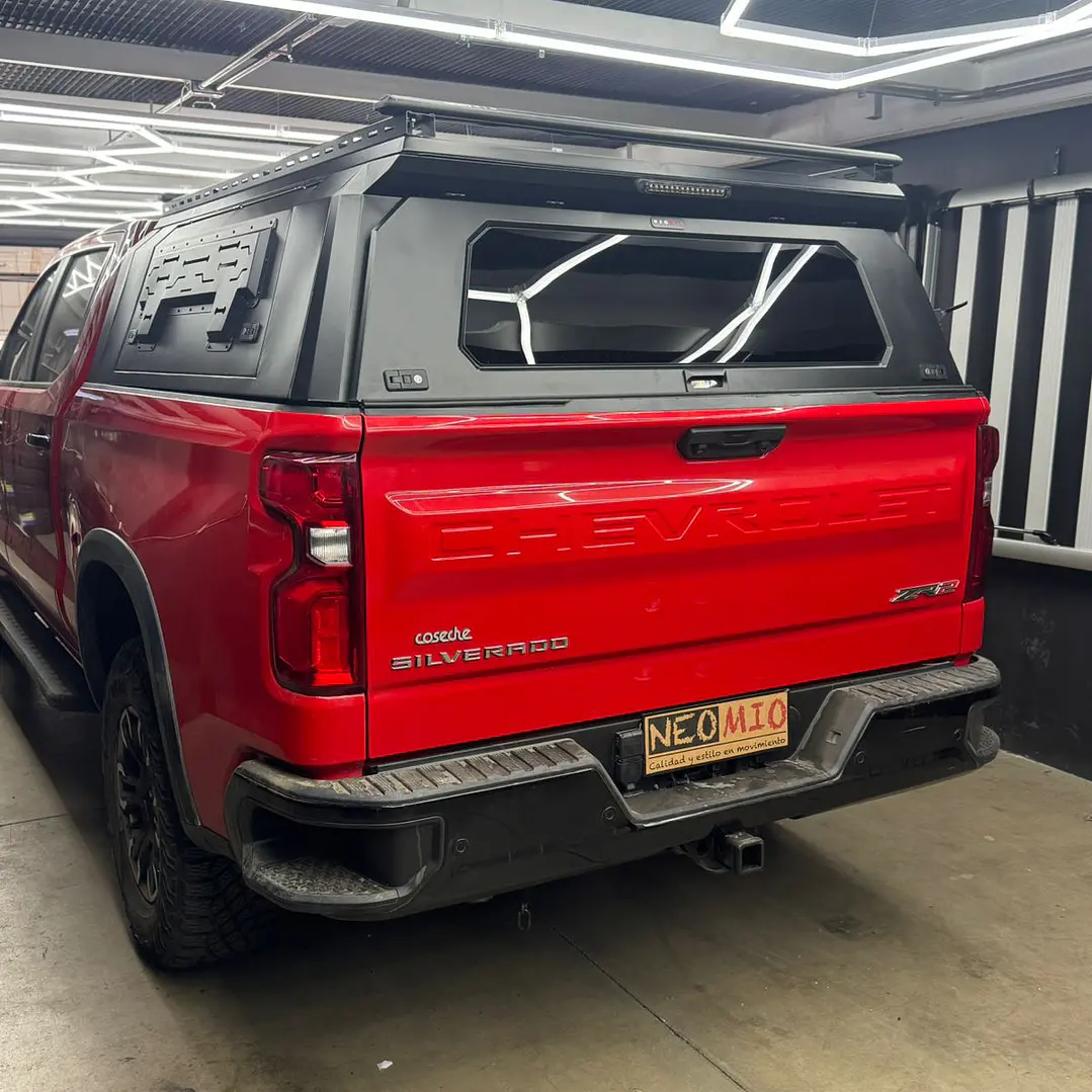 CUPULA WORK STEEL CANOPY FORD NEW RANGER 2023+ NEGRO 5
