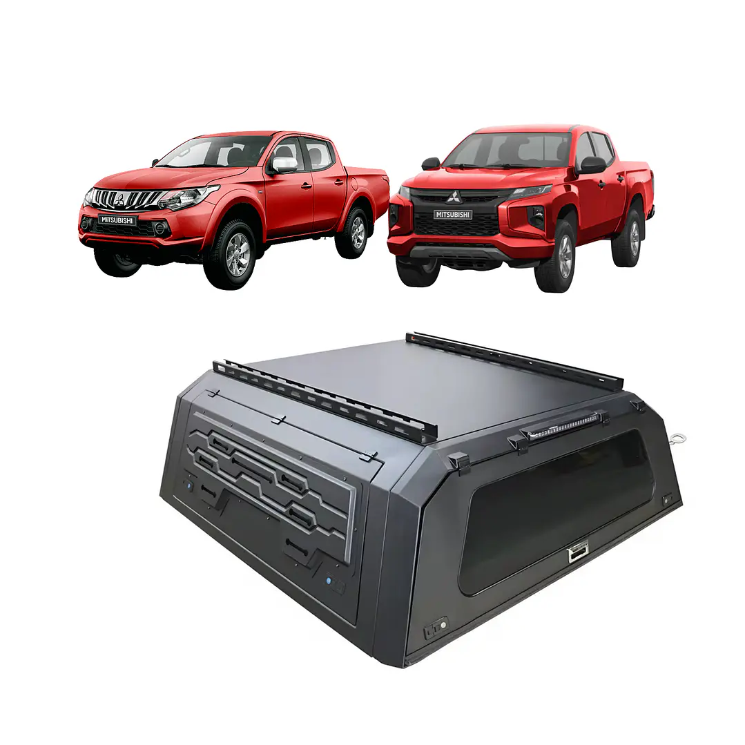 CUPULA WORK STEEL CANOPY MITSUBISHI L200 2016-2024 NEGRO 1