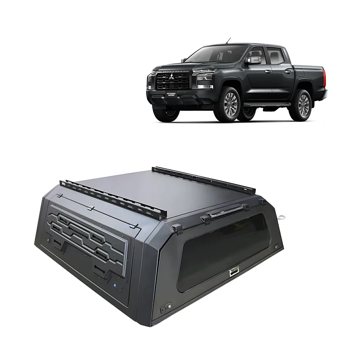 CUPULA WORK STEEL CANOPY MITSUBISHI L200 2024+ NEGRO 1