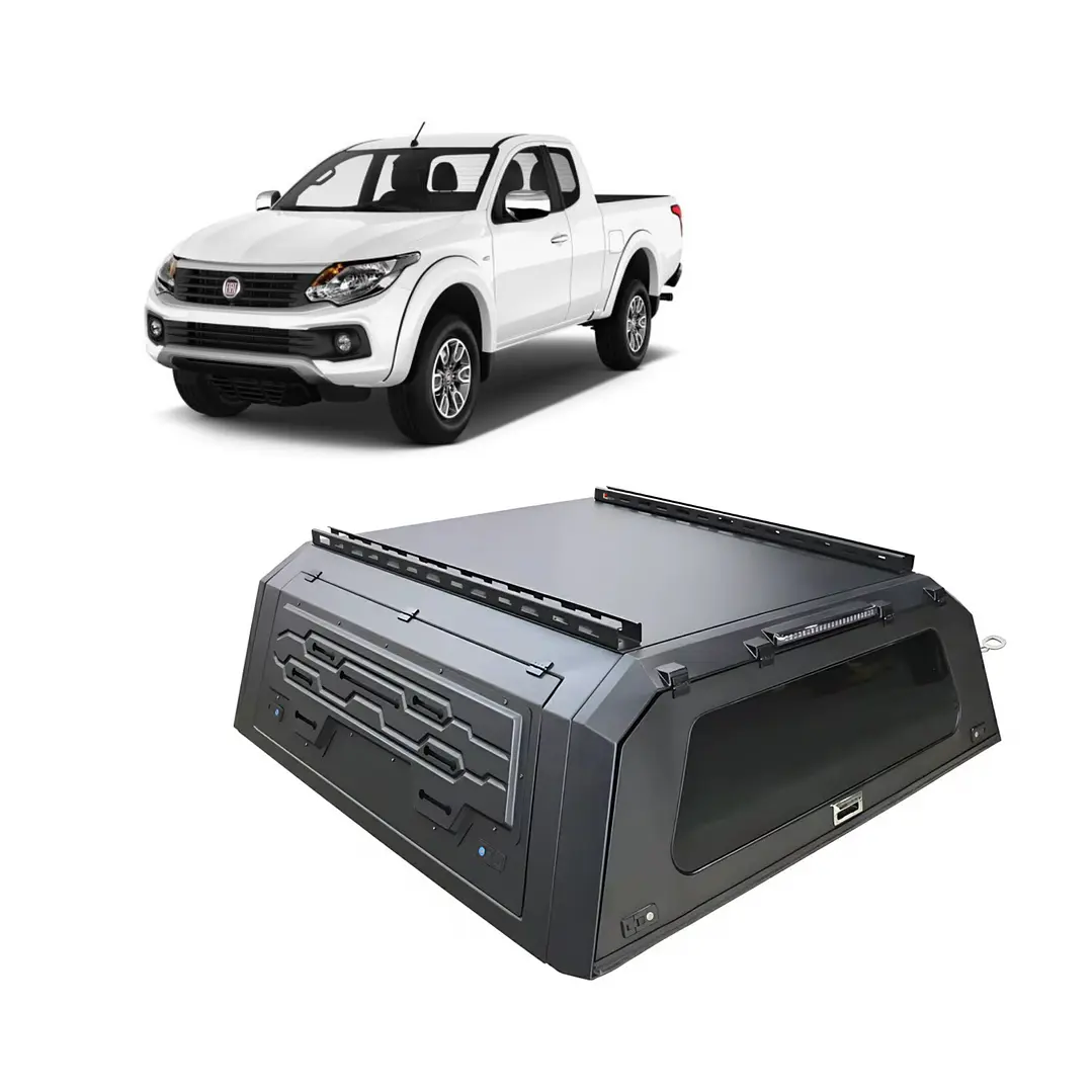CUPULA WORK STEEL CANOPY FIAT FULLBACK NEGRO 1