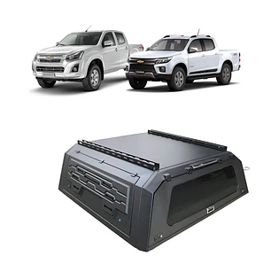 CUPULA WORK STEEL CANOPY CHEVROLET COLORADO 2017-2025 NEGRO
