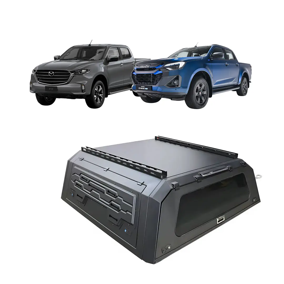 CUPULA WORK STEEL CANOPY ISUZU DMAX 2026+ NEGRO 1