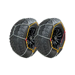 SET CADENA NIEVE ACERO KN150 12MM ARO 15 AL 20