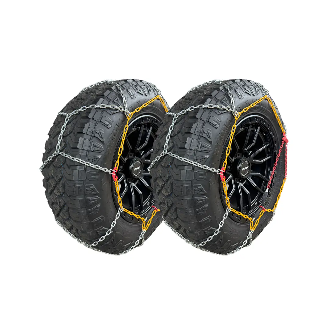 SET CADENA NIEVE ACERO KN120 12MM ARO 15 AL 20 1