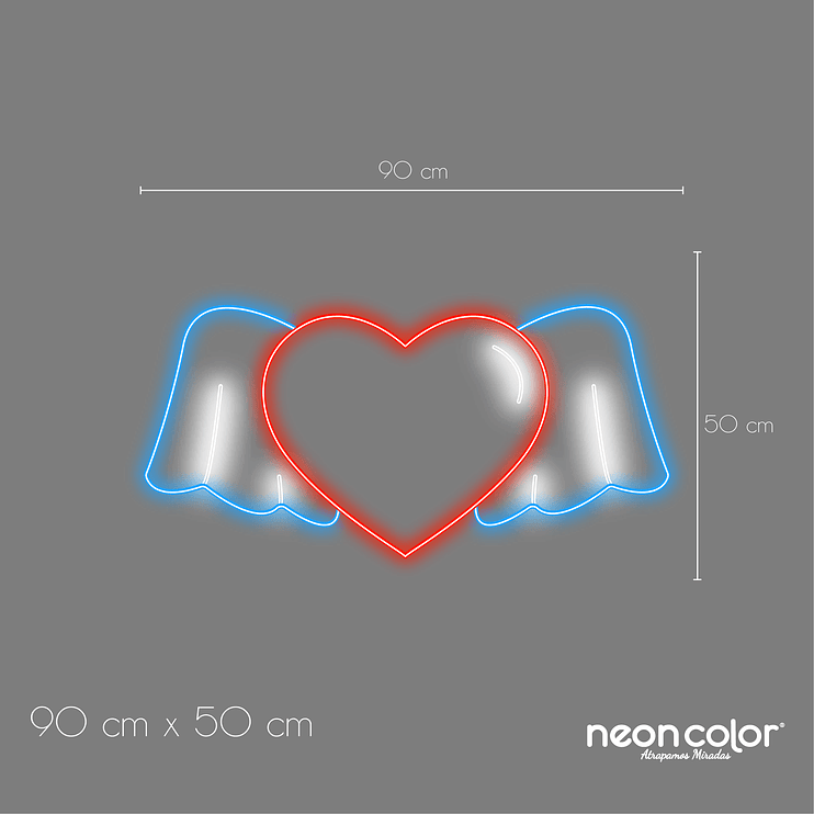 Corazón Alas Ángel 2