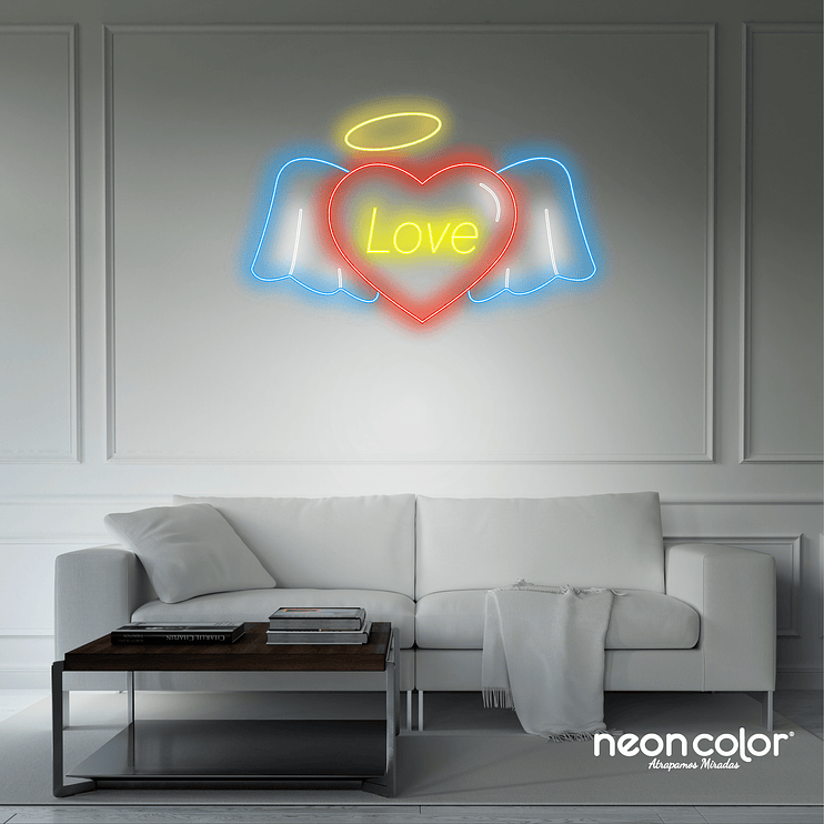 Corazón Cupido Ángel 1