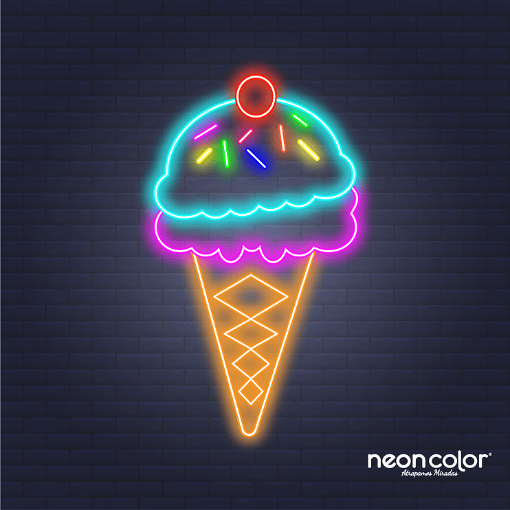 Cono Helado Chispas 3