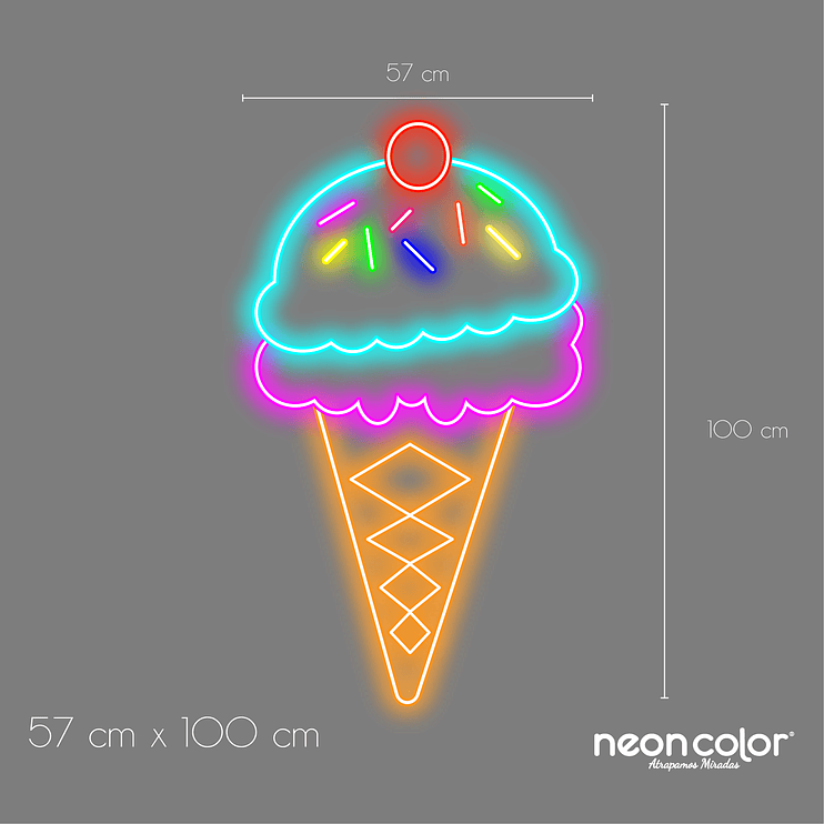 Cono Helado Chispas 2