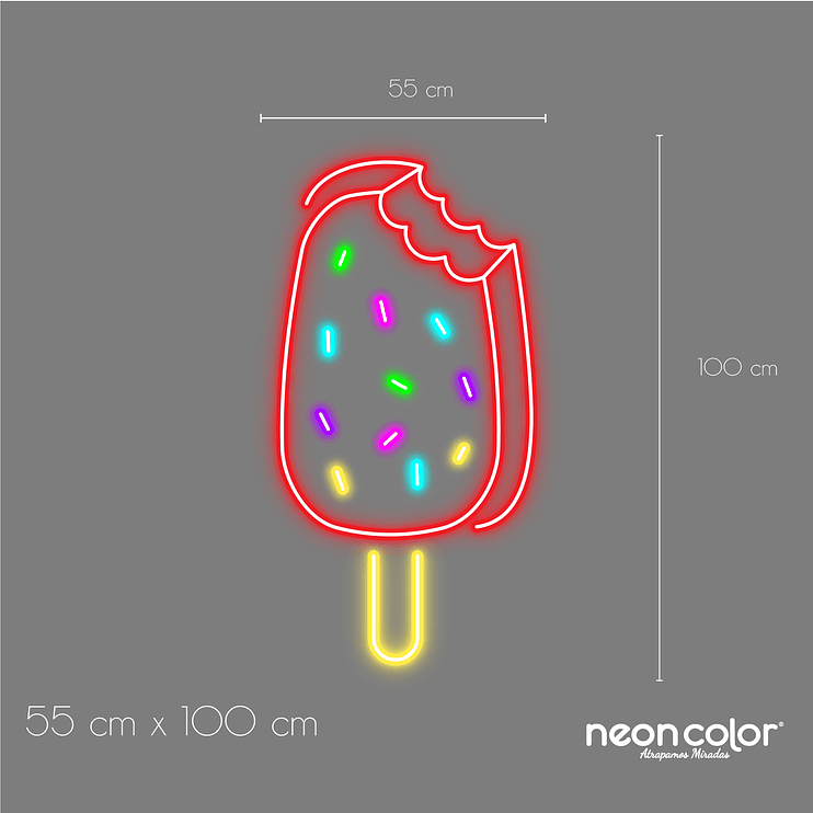 Helado Paletita Fruta Chispas 2