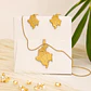 Set Mapa de Colombia Baño de Oro 18k - Miniatura 1