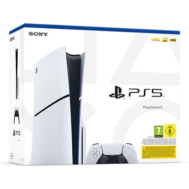 Sony - PS5 Slim 1 TB - PlayStation 5 Slim Console (Standard) 4