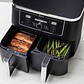 Ninja - Ninja AF400EU Double Air Fryer 9.5 L Freestanding 2470 W Hot Air Black - thumbnail 3