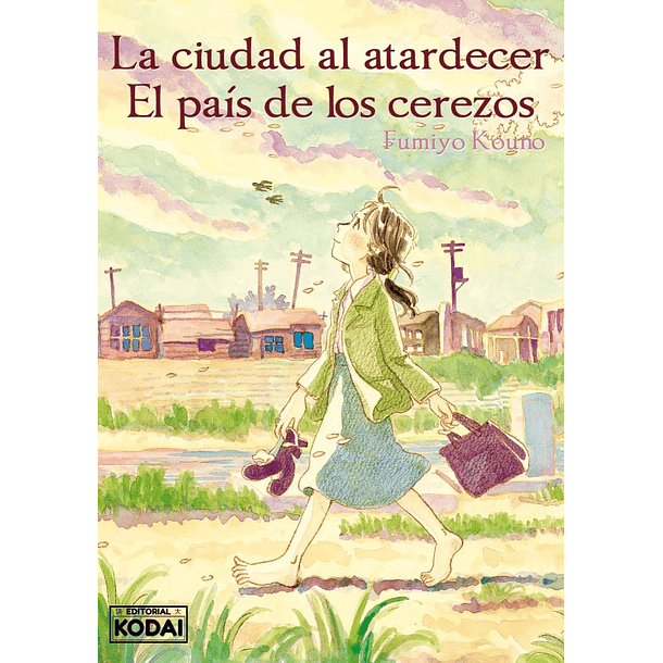 La ciudad al atardecer. El país de los cerezos 