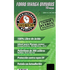 Forro Para Mangas Omnibus (10 Unidades) 