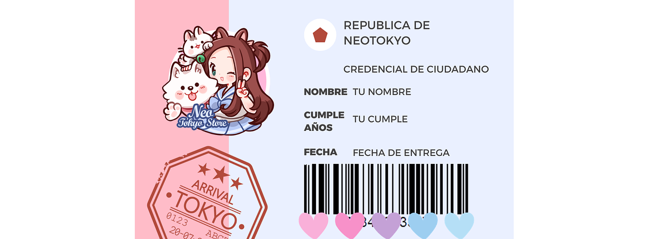 Neo Pasaporte Neotokyo ♥