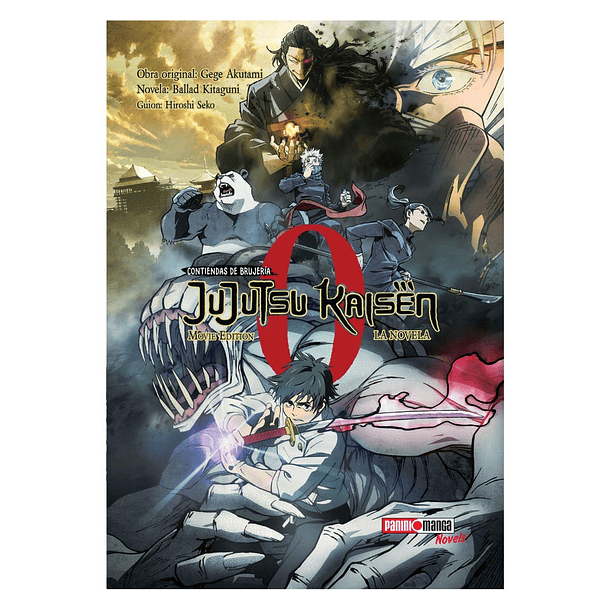 Jujutsu Kaisen 0 Movie Edition La Novela 