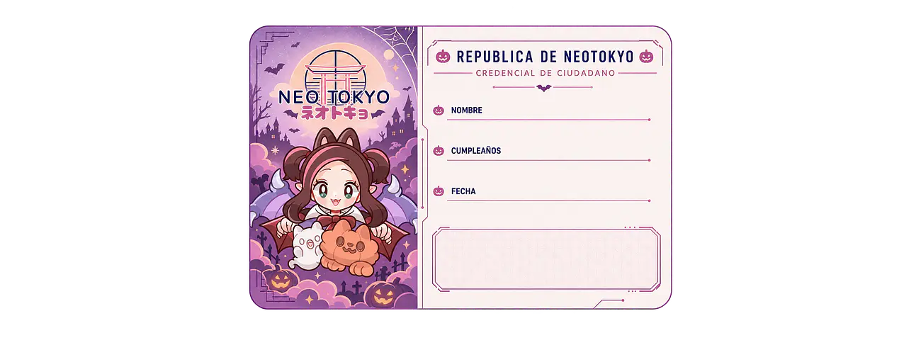 Neo Pasaporte Neotokyo ♥