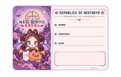 Neo Pasaporte Neotokyo ♥
