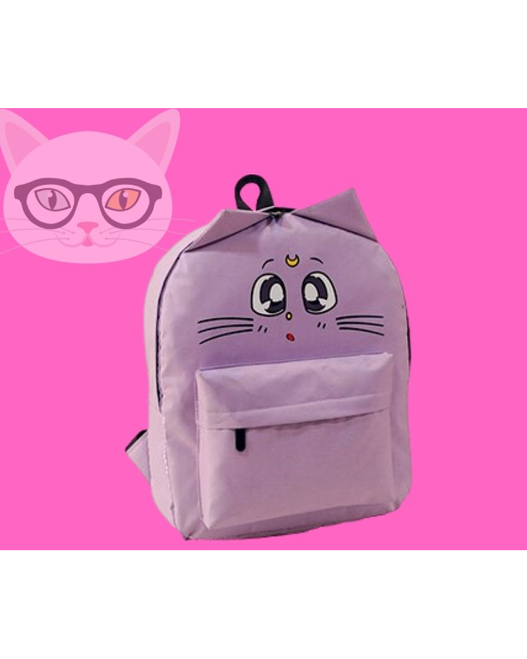 Mochila Escolar Gato