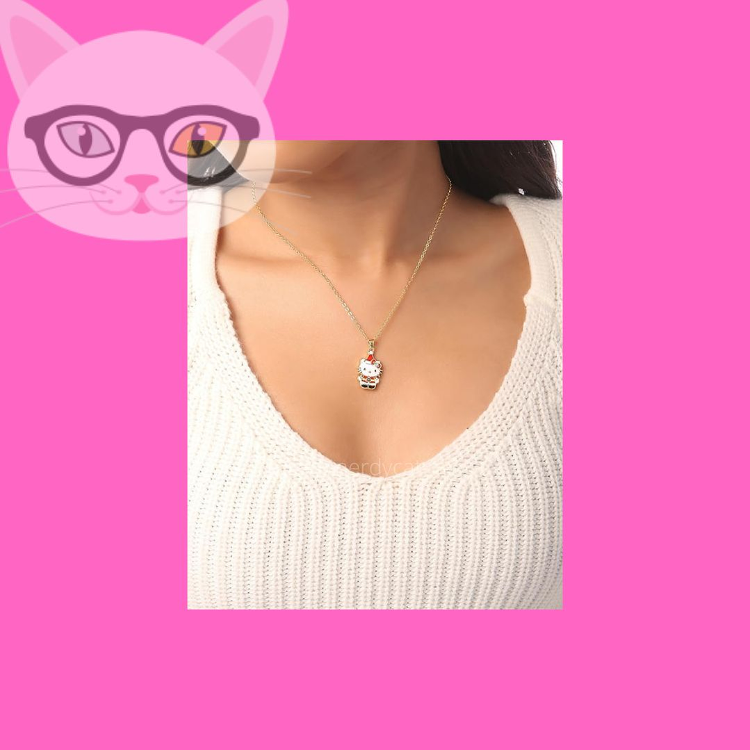 Collar Navidad Hello Kitty 3