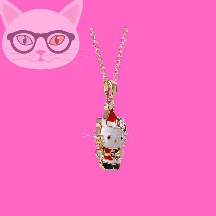Collar Navidad Hello Kitty 4