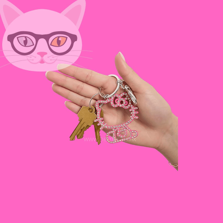 Llavero Hello Kitty Rosa 3