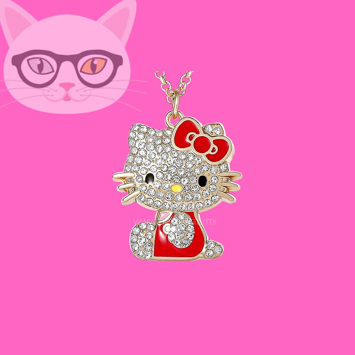 Collar Esmaltado Hello Kitty 1