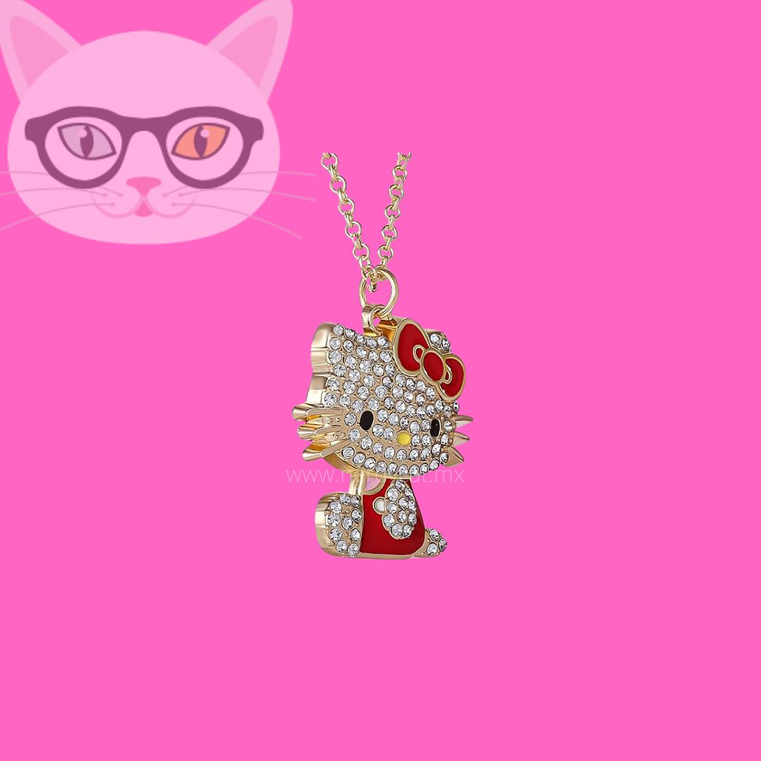 Collar Esmaltado Hello Kitty 2