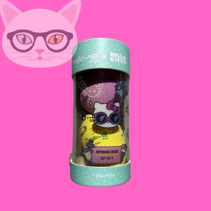 Esponjas De Maquillaje The Crème Shop Hello Kitty 1