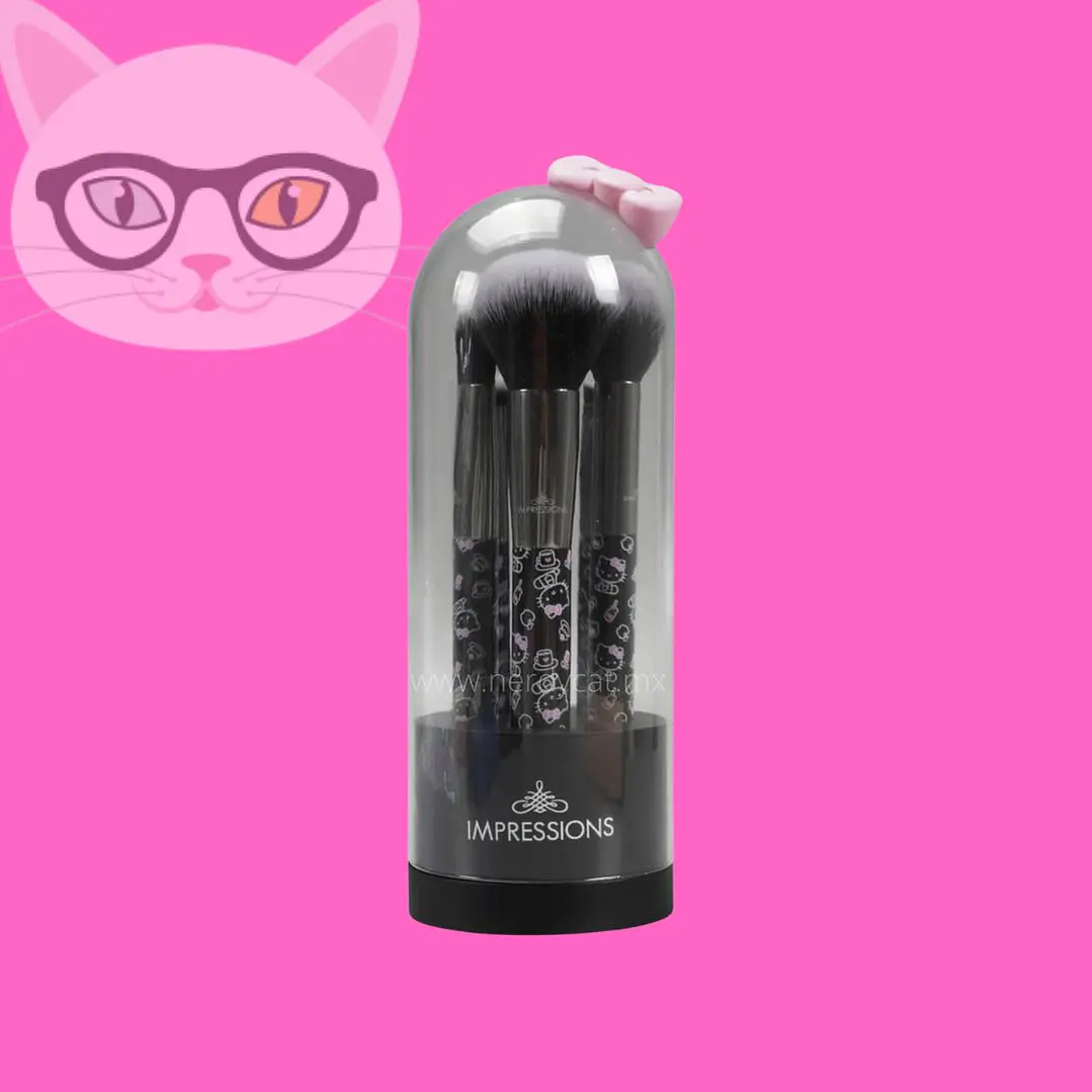 Set de 6 brochas de maquillaje Impressions Vanity Hello Kitty 1