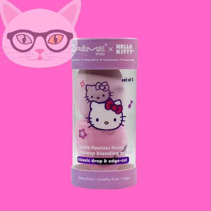 Esponjas De Maquillaje The Crème Shop Hello Kitty 3
