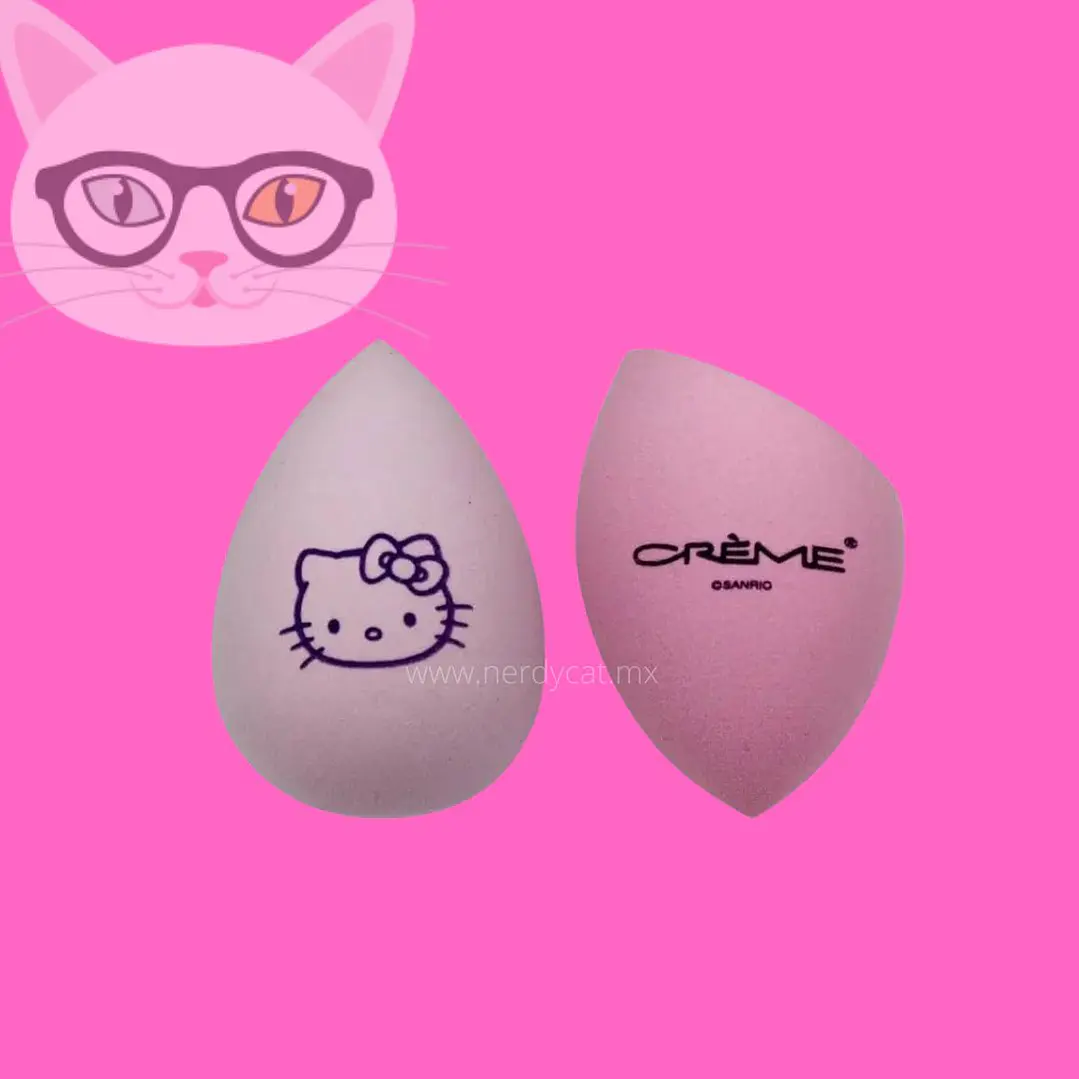 Esponjas De Maquillaje The Crème Shop Hello Kitty 4