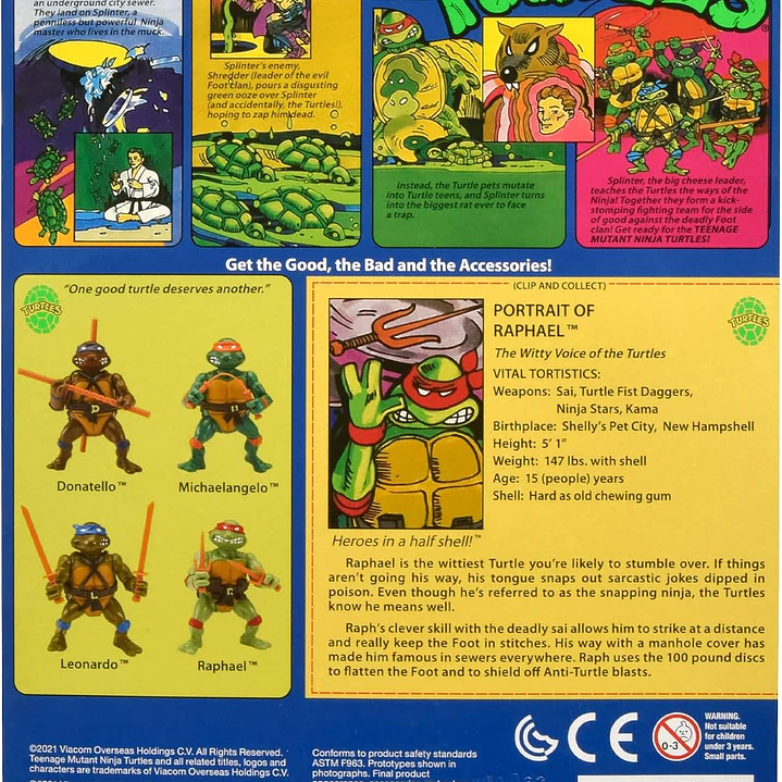 Tortugas Ninja Vintage Raphael 5