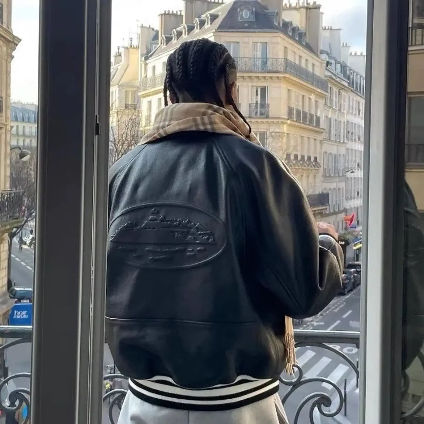 American New Fashion PU Leather Tide Brand Baseball Uniform Y2K Vintage Hip Hop Casual Loose Handsome Coat Men And Women 3