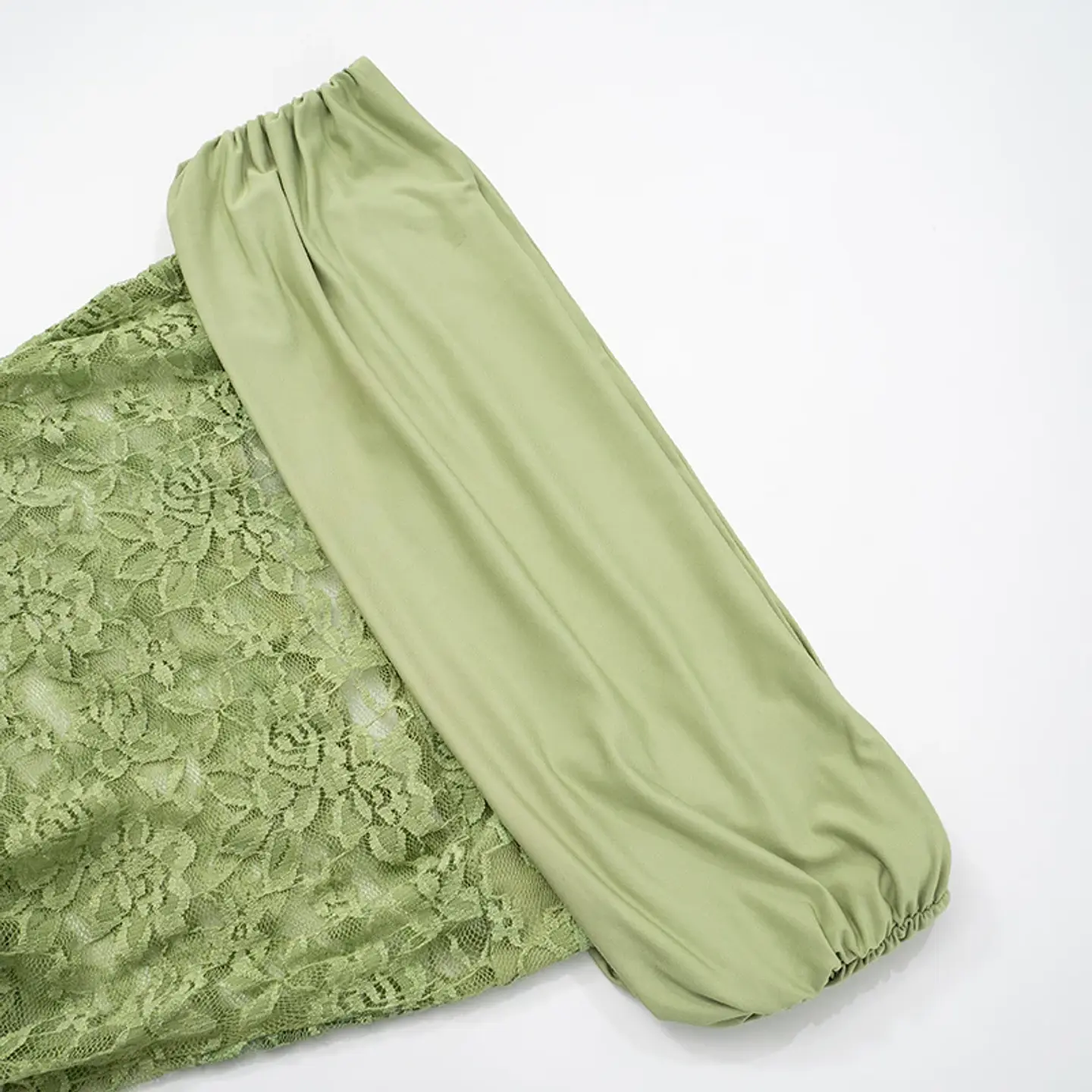 Vestido largo con hombros descubiertos 5