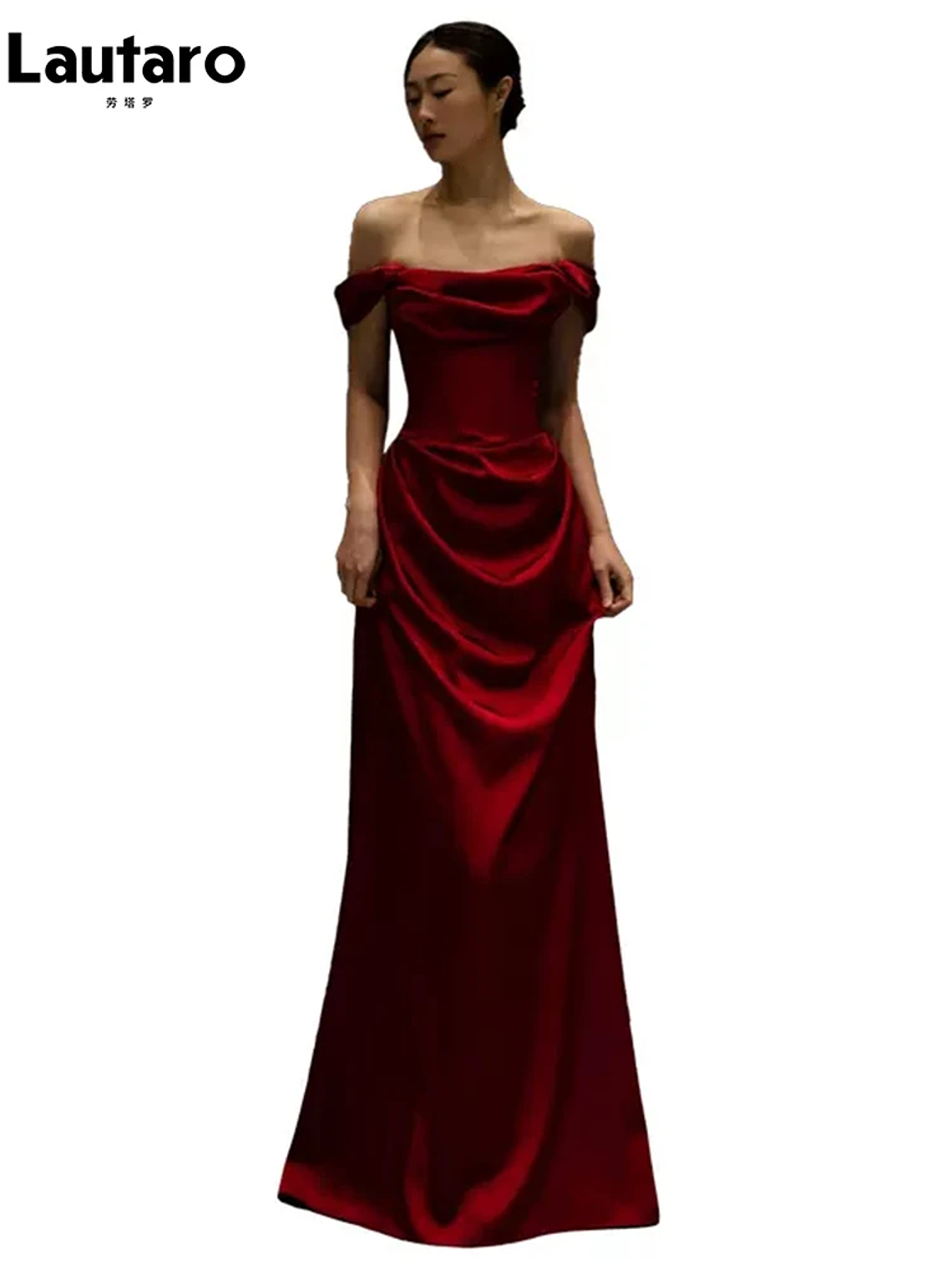 Vestido de Satén Elegante  5